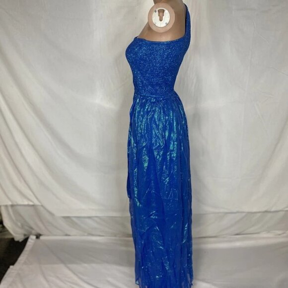 NEW SUNDRESS Women's Zuri One-Shoulder Dress – Calvi Ocean Blue – Size M/L – NWT - Picture 12 of 16